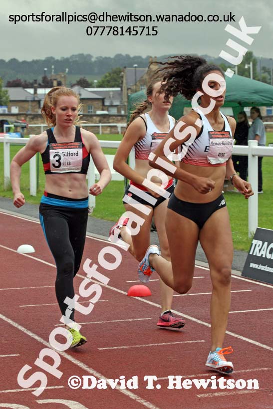 Senior womens long jump, EAP International Combined Events, Hexham Northumberland. Photo: David T. Hewitson/Sports for All Pics